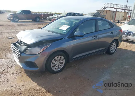 2020 Hyundai Accent Se from USA, damaged, VIN 3KPC24A68LE096599